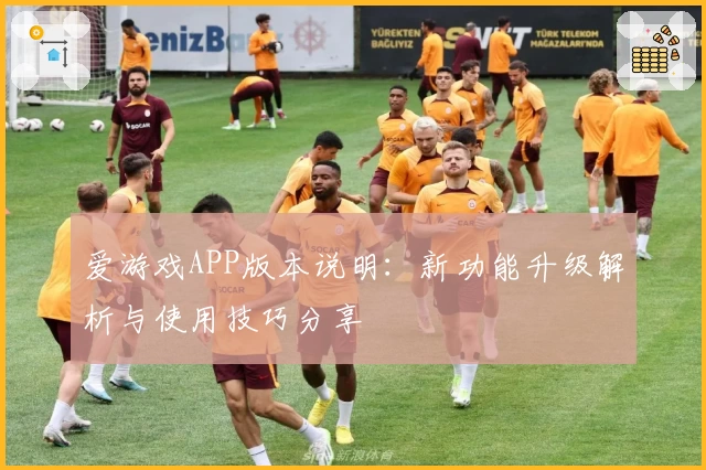 爱游戏APP版本说明：新功能升级解析与使用技巧分享